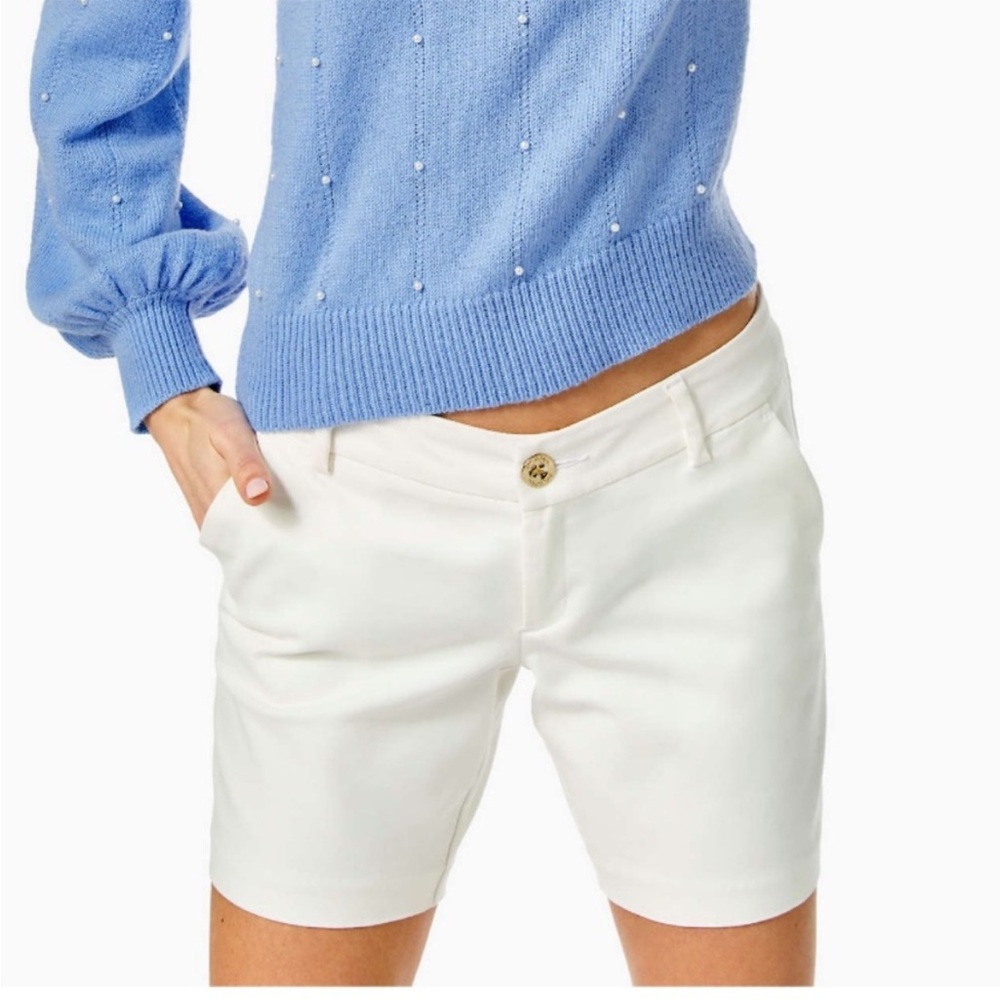 Lilly Pulitzer Jayne Short Resort White - Picture 1 of 6